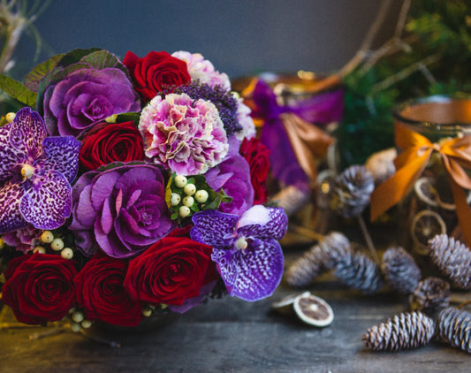 Seasonal Flower Arrangements for January