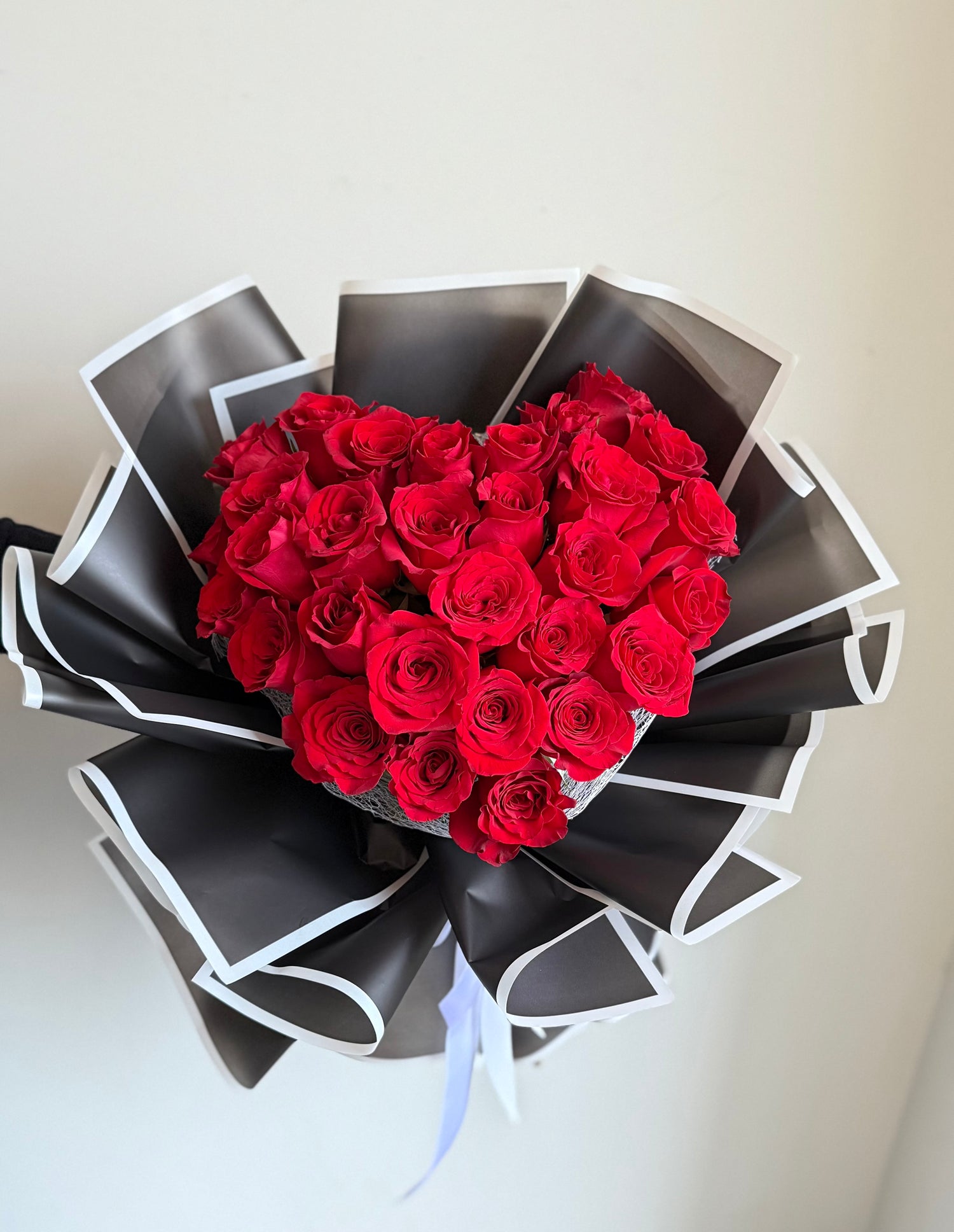  Heart Shaped Rose Bouquet | Woodbridge Florist 