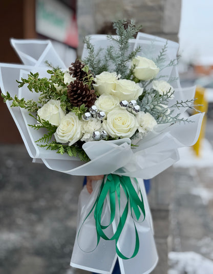 Snowy White Bouquet