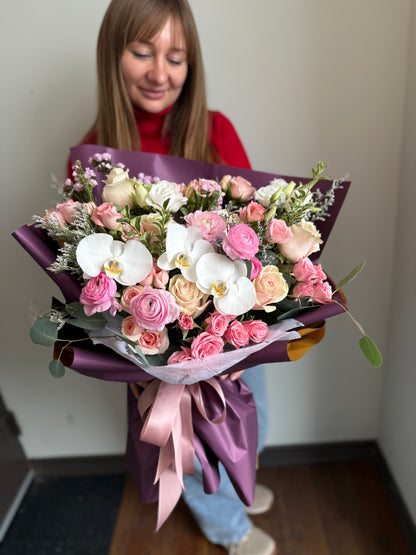 Velvet Orchid Bouquet