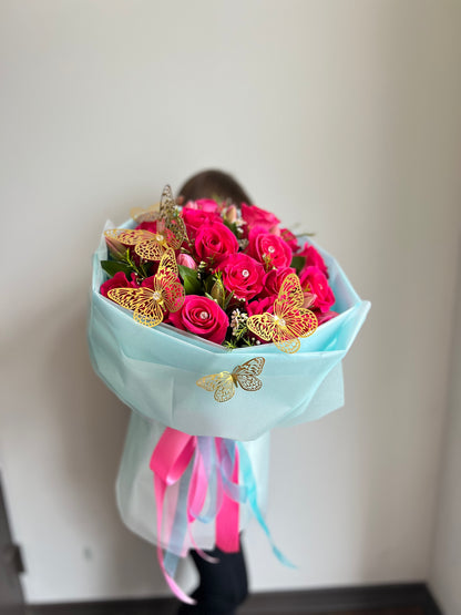 Barbie Blush Bouquet