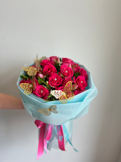 Barbie Blush Bouquet