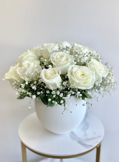 White roses