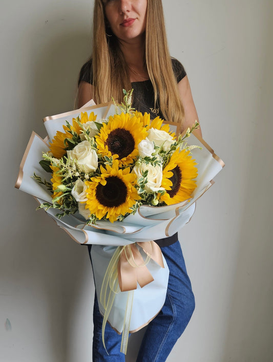 Golden Hour Flower Bouquet