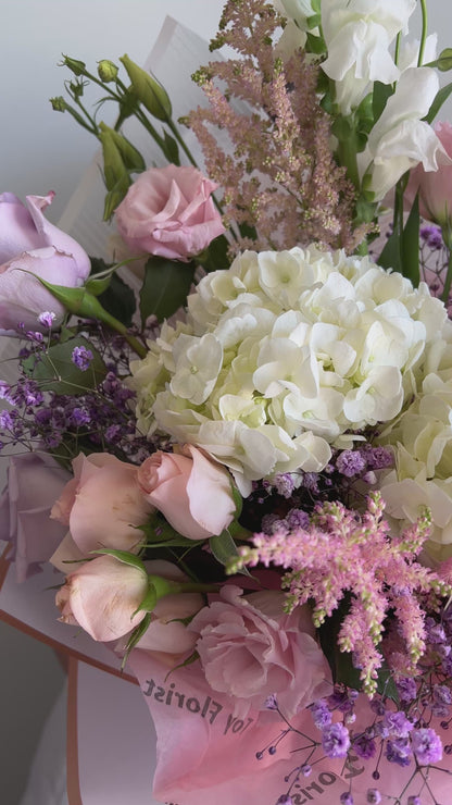 hydreangea bouquet